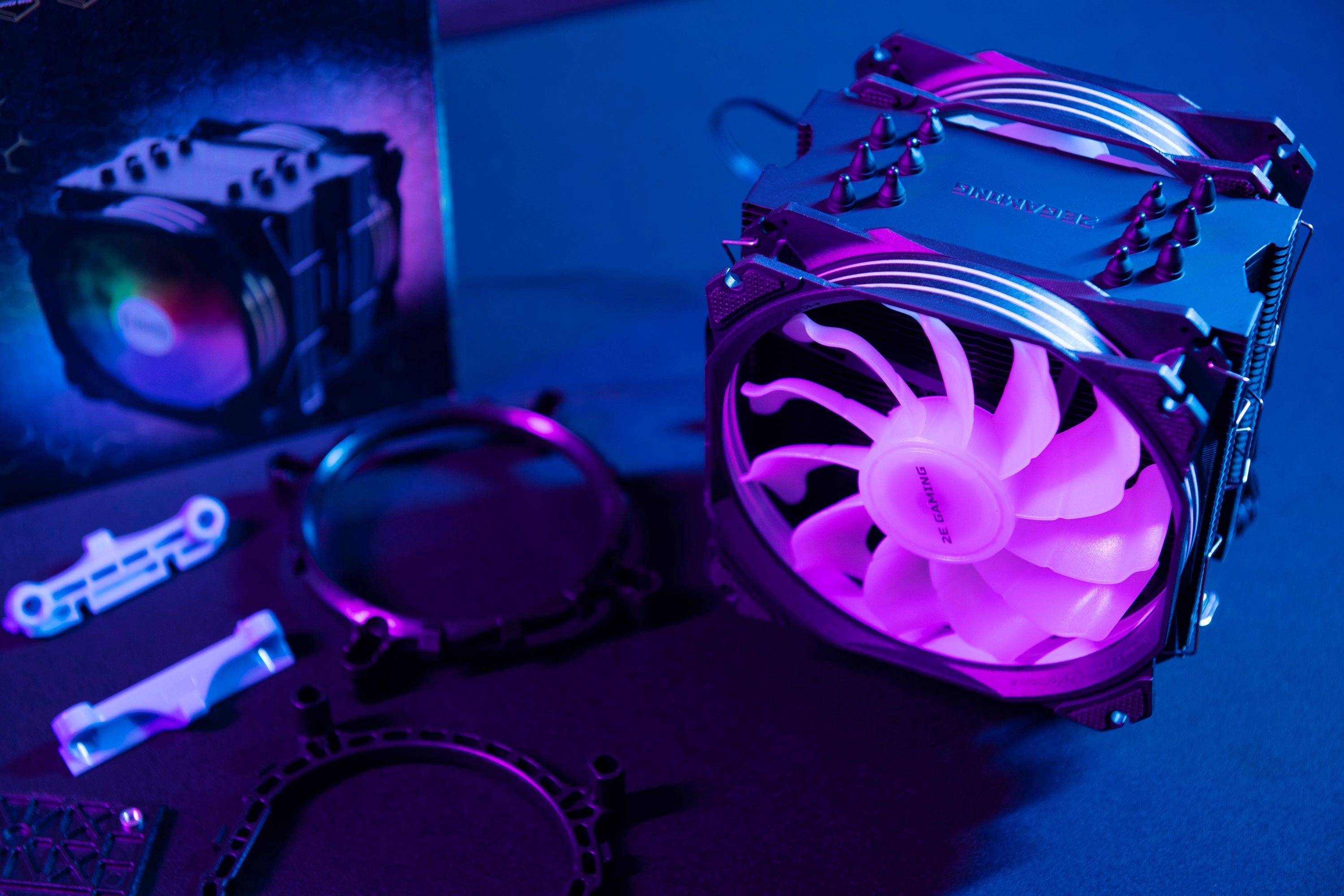 Куллер 2E GAMING AC120D6 ARGB