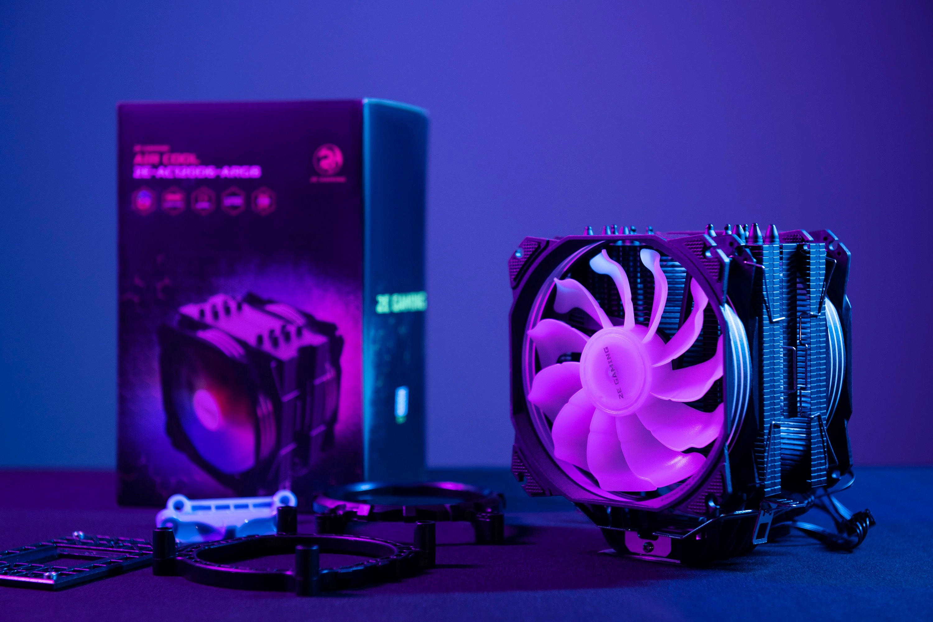 Куллер 2E GAMING AC120D6 ARGB